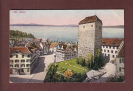 ARBON - Teil mit Hotel Couronne - 1923 // Eckbug //