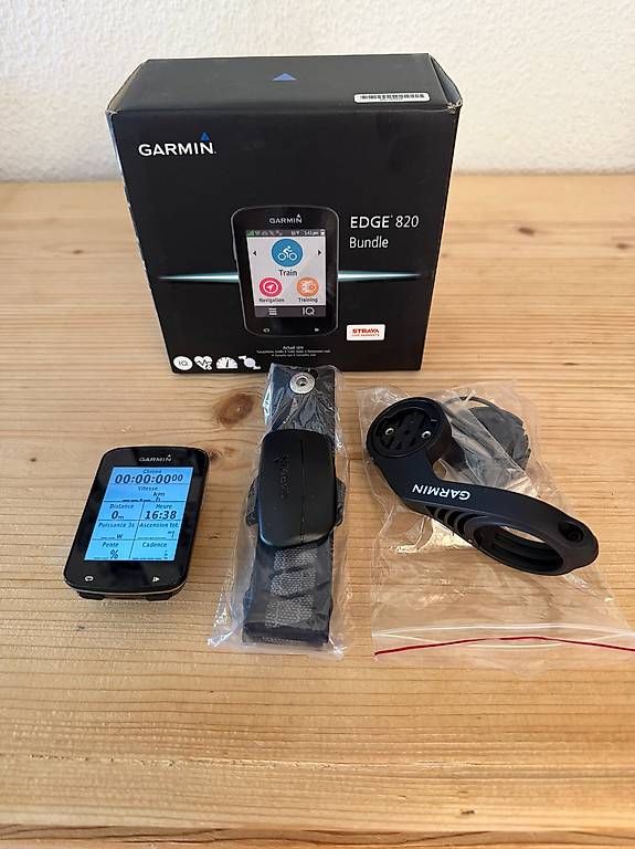 Navigatori: Garmin Edge 820 Bundle – Usato da La Tour-de-Peilz venduto da Meyrou89