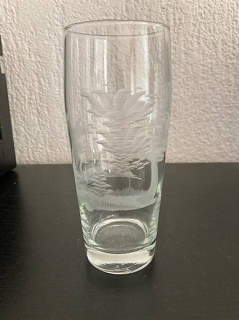 Bicchieri: Wasserglas mit geritzten Motiven – Usato da Ostermundigen venduto da makra48 1