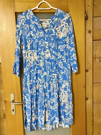 Leichtes Viskose Kleid von Bonprix Gr 44 L