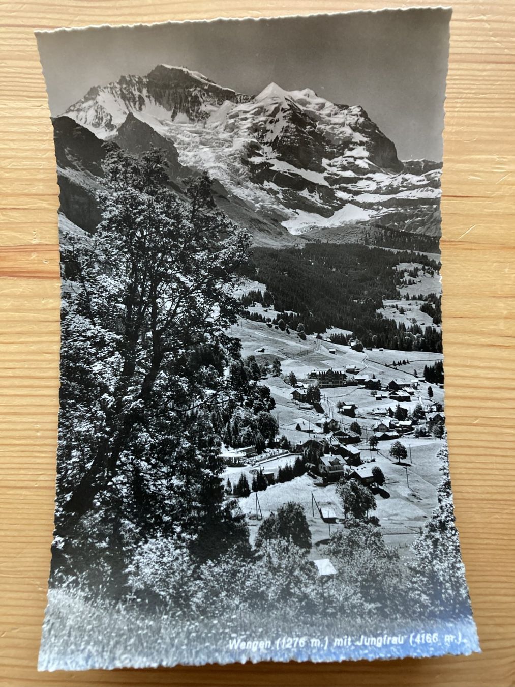 Cartoline postali: Wengen mit Jungfrau - AK – Nuovo (secondo la descrizione) da Oberuzwil venduto da Henri09