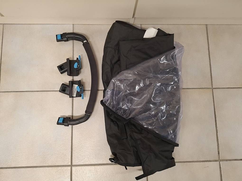 Thule Carrozzine: Thule Urban Glide 2 Kinderwagen + Babywanne – Usato da Camorino venduto da Andrina6528 2
