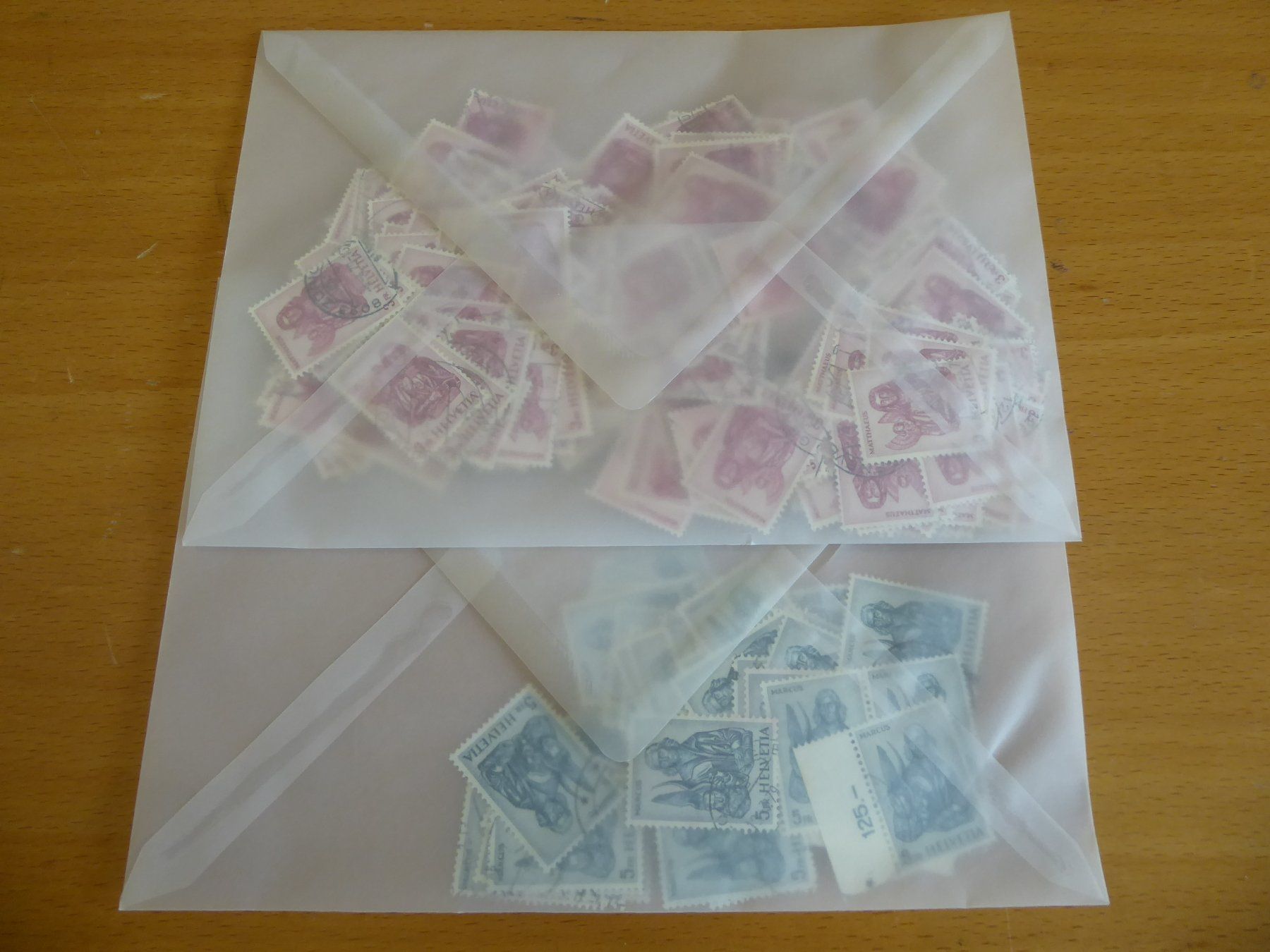 Alle Briefmarken: LOT EVANGELISTEN – Gebraucht aus Rothrist von swisstools