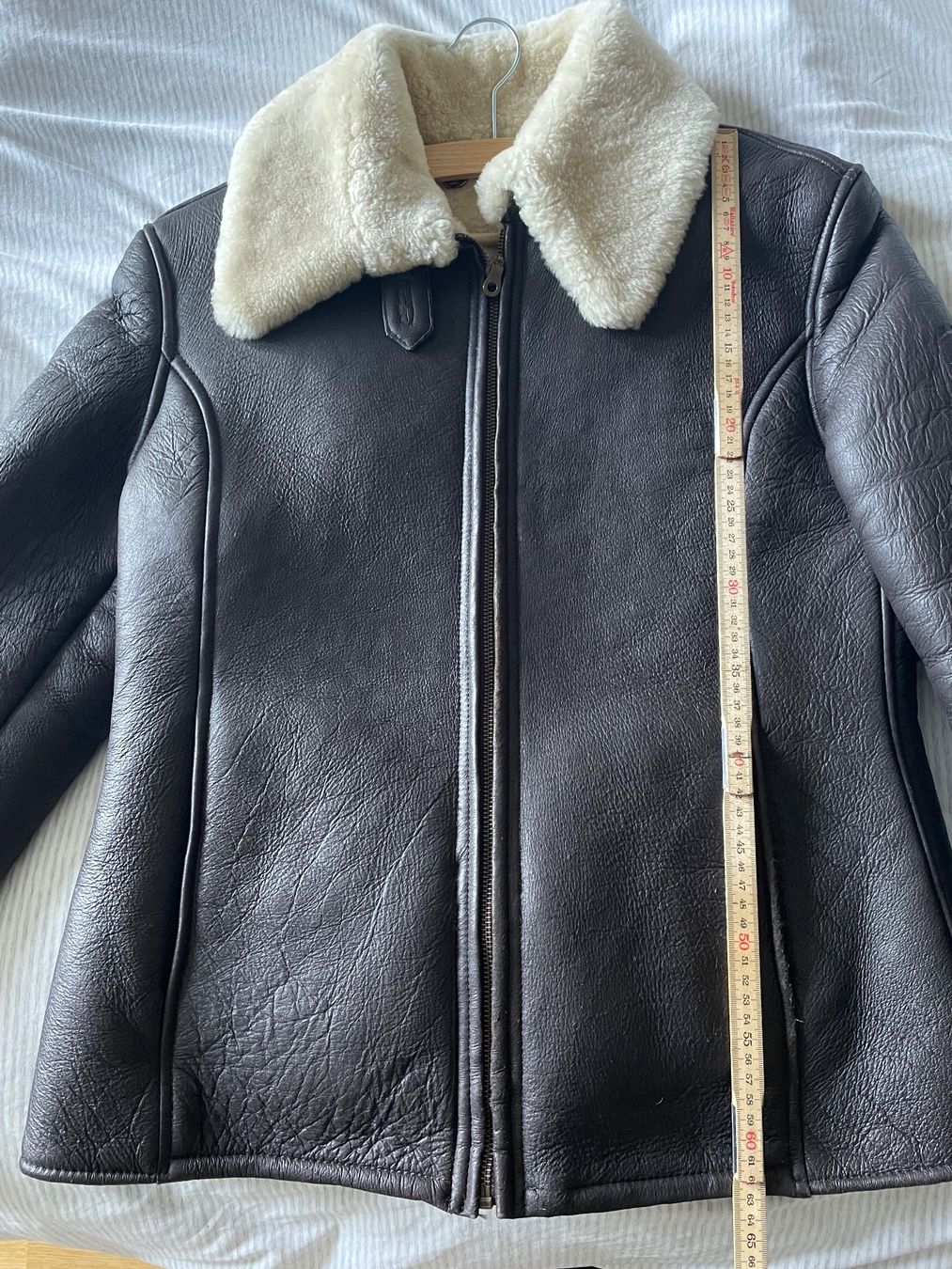 Giacche: Lammfelljacke echt Leder – Usato da Pontresina venduto da GETU1999 1