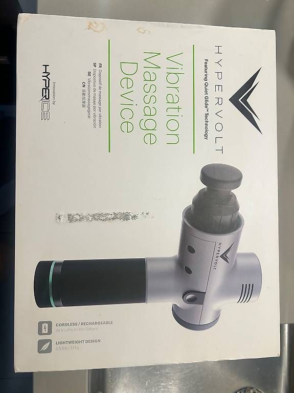 Massagegeräte: Hyperice Hypervolt Massagepistole Quiet Glide  Komplett-Set – Gebraucht aus Dättwil AG von lar_mzw8