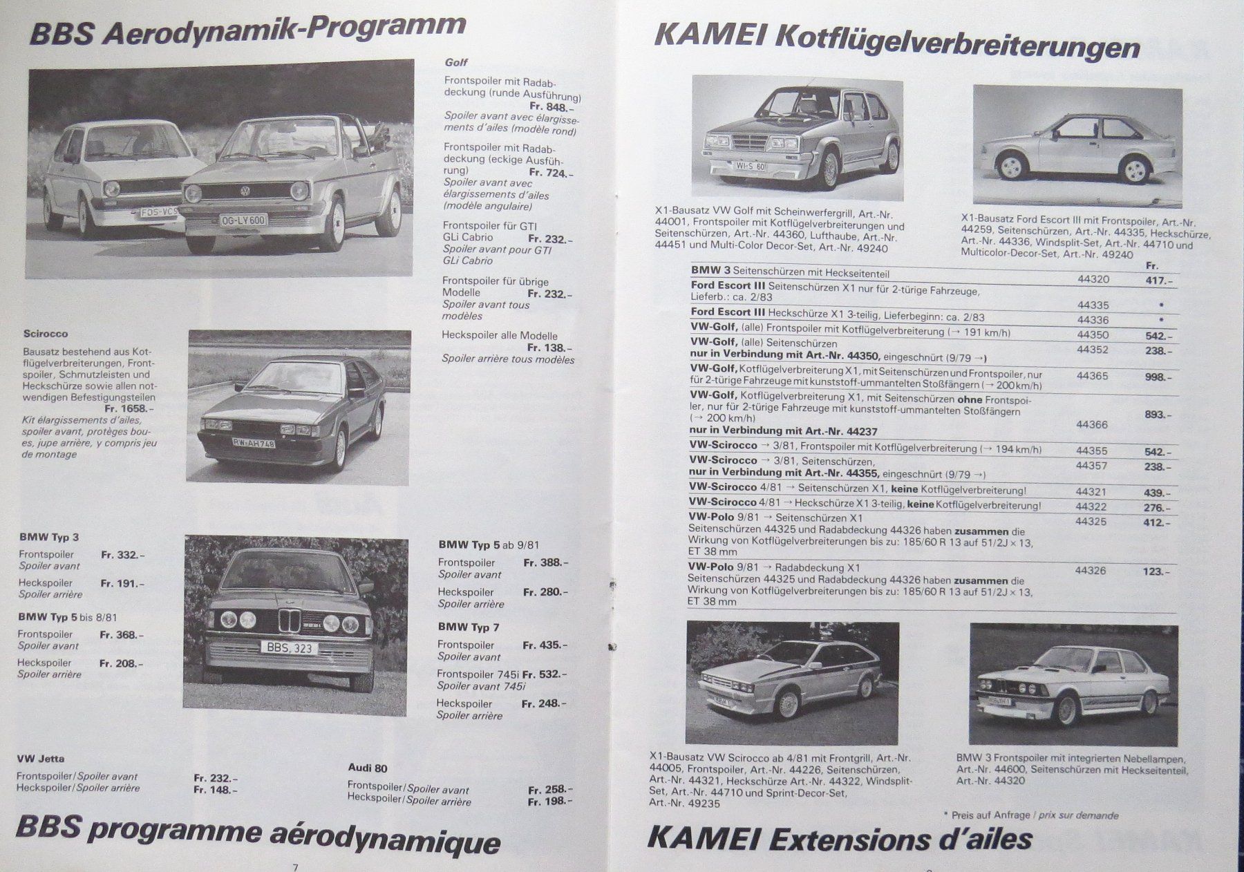 Documenti: Rinspeed Tuningkatalog von 1983 – Usato da Ettingen venduto da campione_1 1
