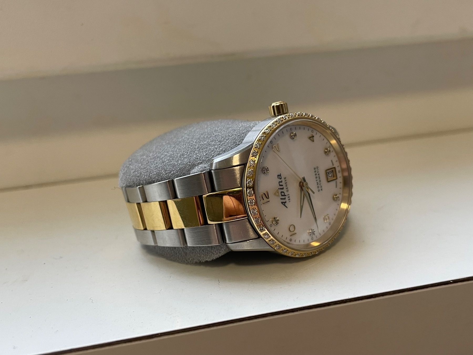 Alpina Orologi: Alpina Comtesse Automatic avec 54 diamant – Usato da Worben venduto da benit.drn 5