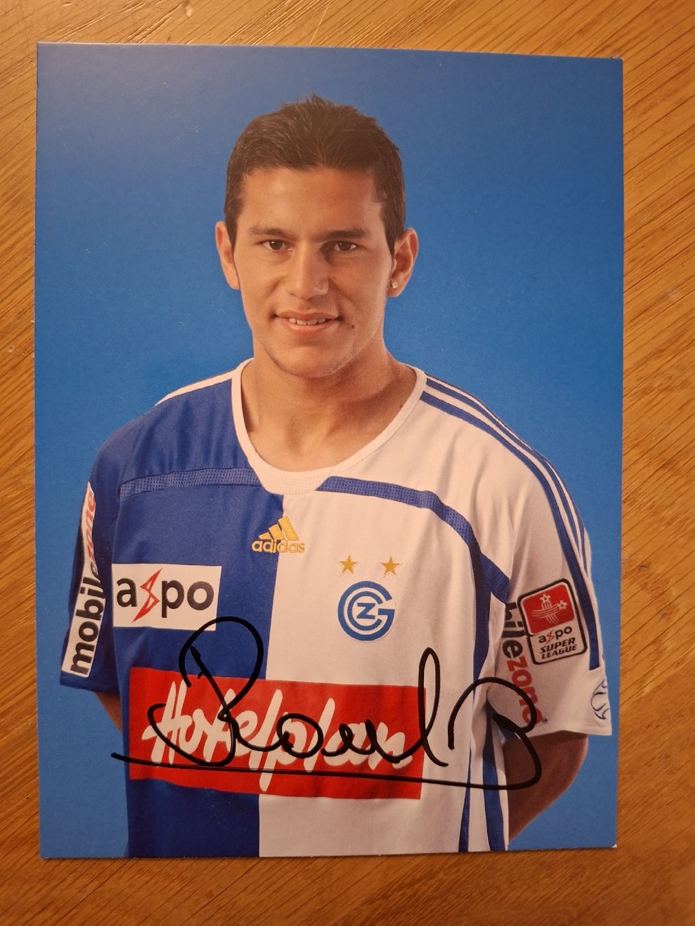 Autogramme: Raul Bobadilla GC Autogrammkarte – Gebraucht aus Thun von wuschu