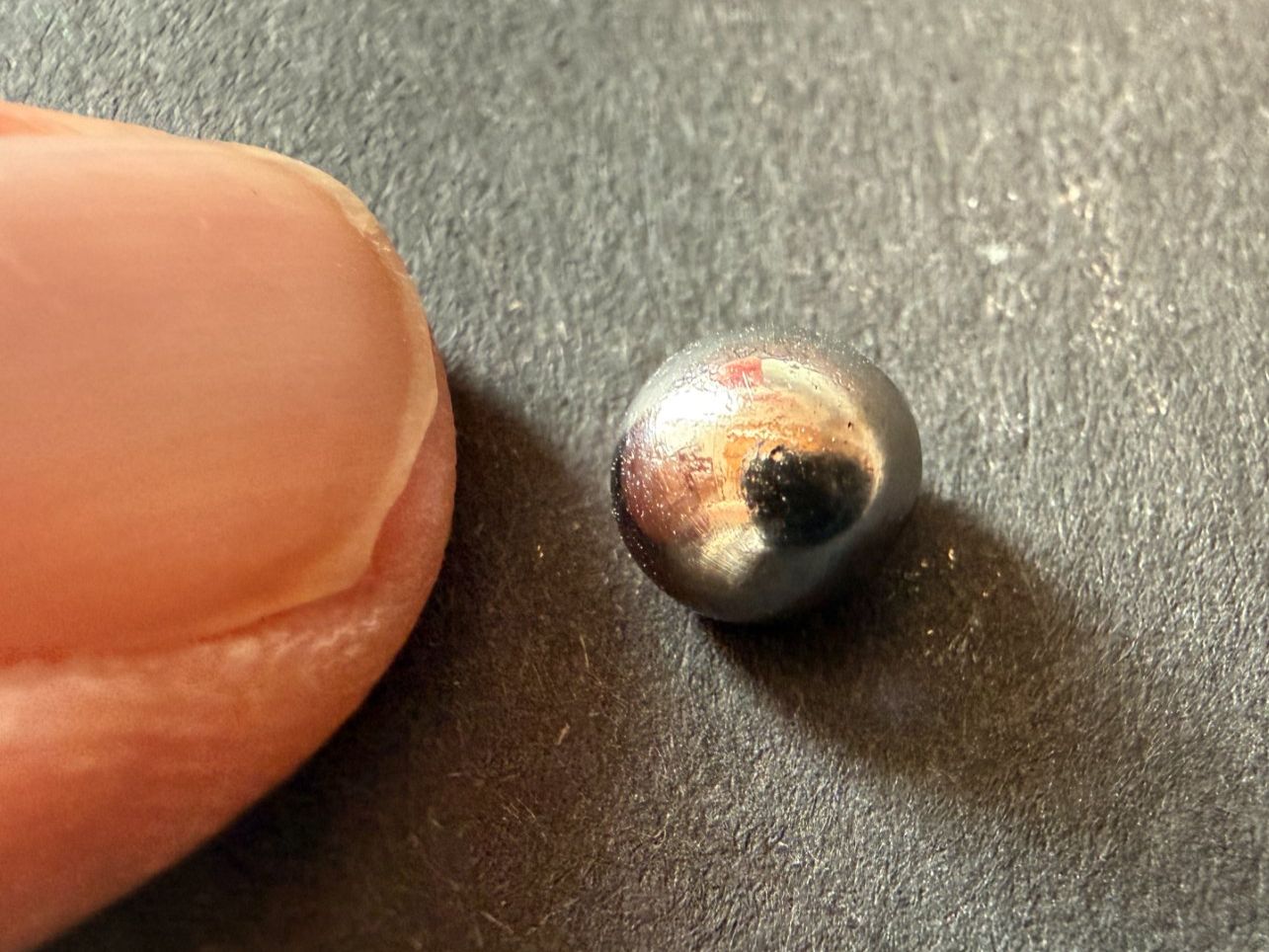Metalli preziosi: Ruthenium, Schmelzperle 1,0 g – Nuovo (secondo la descrizione) da Lützelflüh-Goldb venduto da Elementis