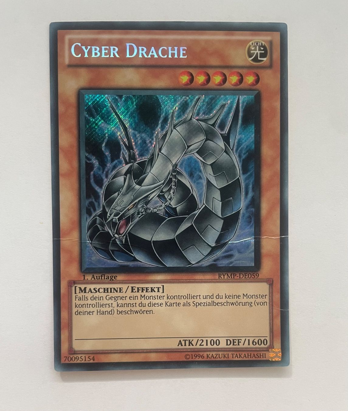 Yugioh Carte collezionabili: YuGiOh RYMP Cyber Drache | 1.Auflage – Nuovo (secondo la descrizione) da Altstätten SG venduto da ChangeMaker