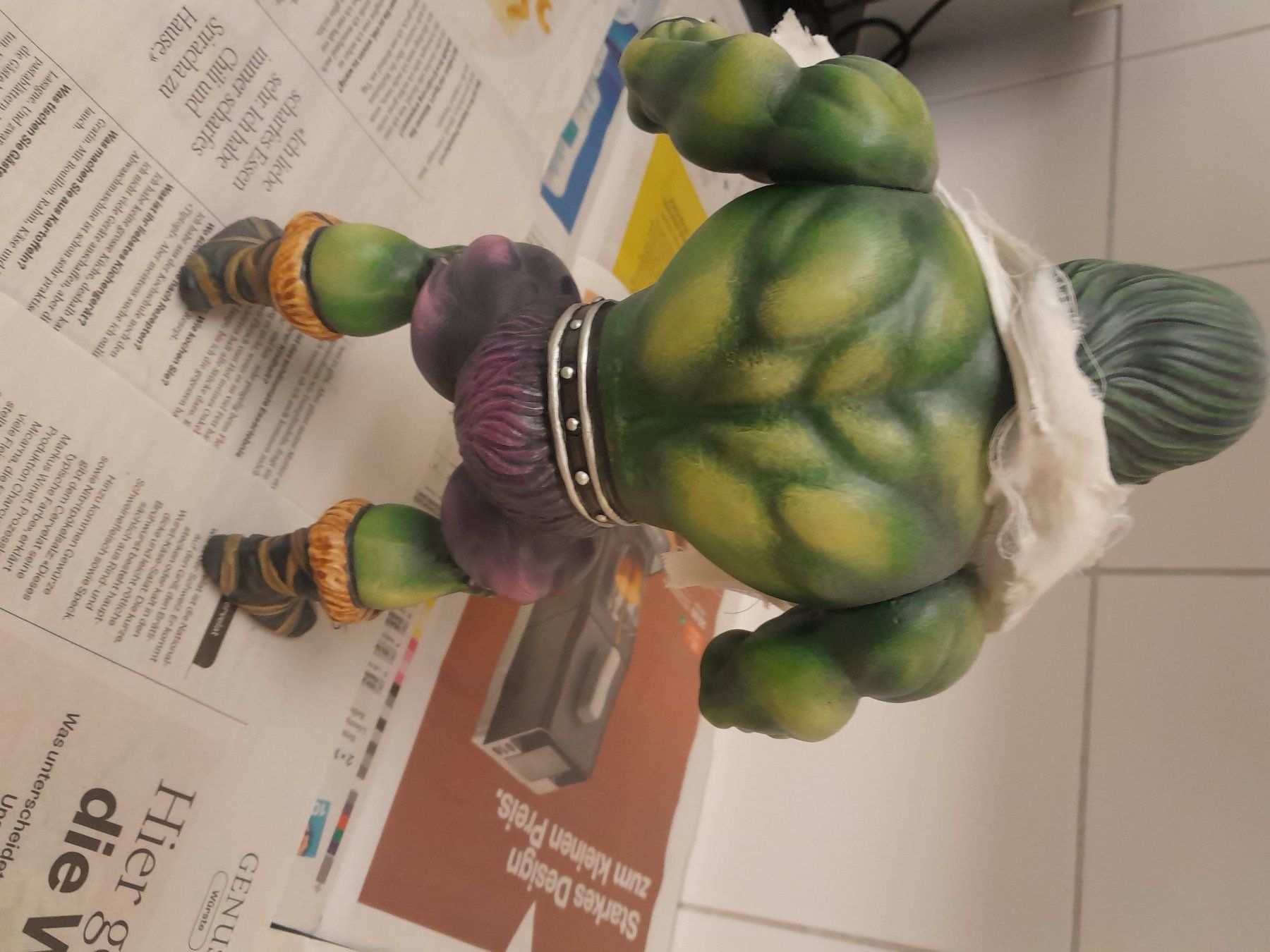Masters of the Universe Statuette: Masters of the Universe Hulk He-Man – Usato da Rüti ZH venduto da Alemanni 7