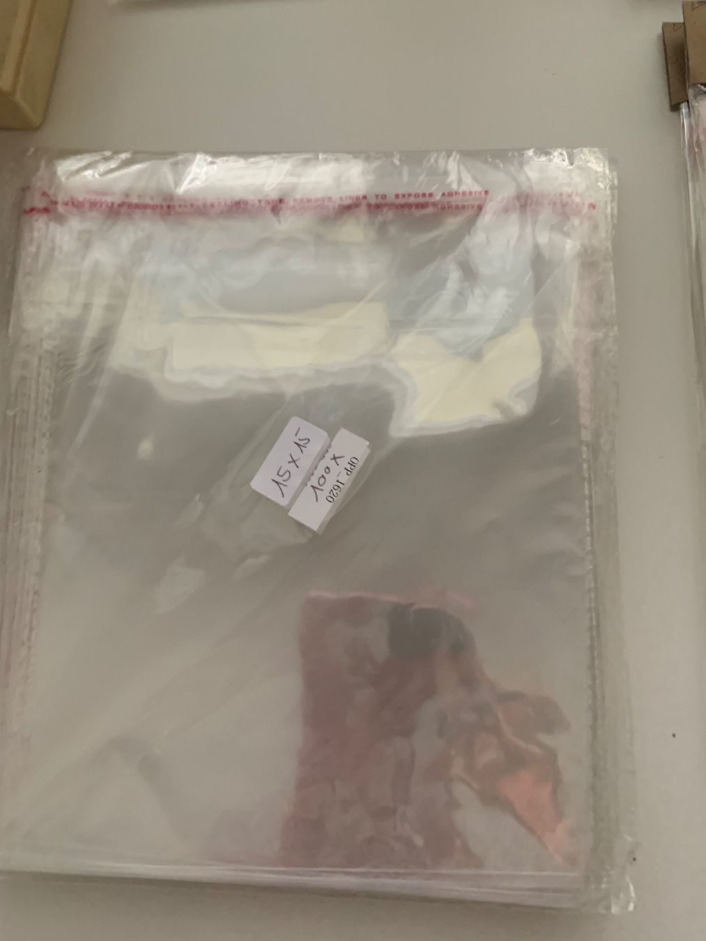 Ritocchi & pellicole di protezione: Cello- Flachbeutel 15x15cm 100Stk – Nuovo e nell'imballaggio originale da Buelach venduto da Joeggu0