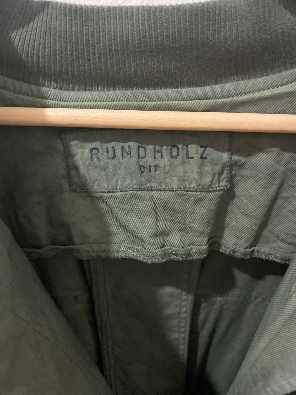 Rundholz Vestiti: Rundholz Kleid oversized olive Dip Gr. M eher XXL – Usato da Arlesheim venduto da san_w9vr 9