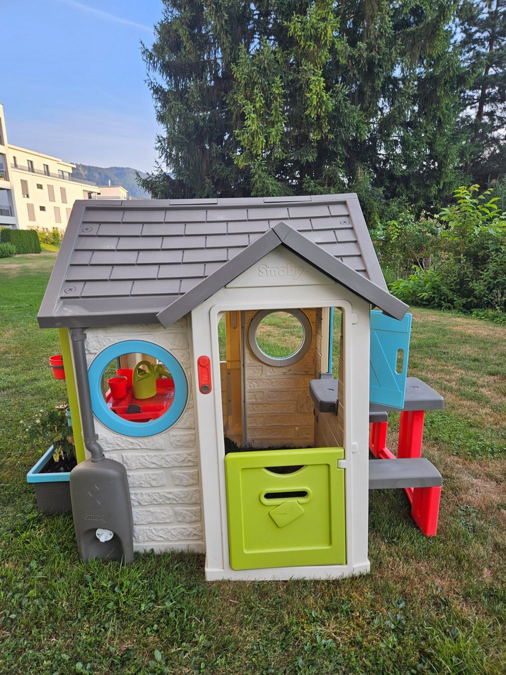 Smoby Casette per bambini: Smoby Garten Spielhaus Set – Usato da Unterägeri venduto da Sleepbear 3