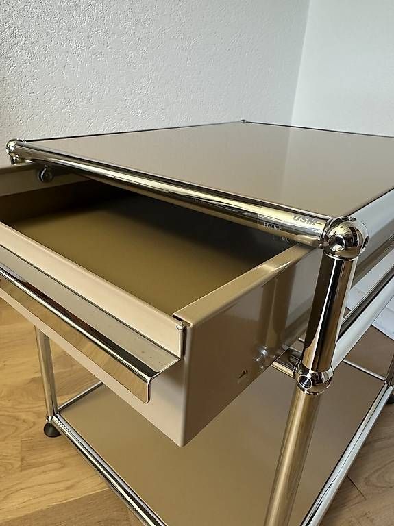 USM Nachttische: Table de chevet USM Haller en Beige // Ref. AY0395-2 – Gebraucht aus Ravoire von ARKY_s 3