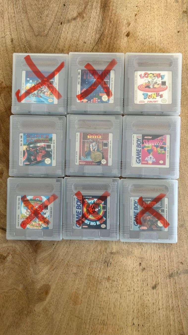 Nintendo Giochi: 4 original gameboy spiele – Usato da Basel venduto da mentaltrap