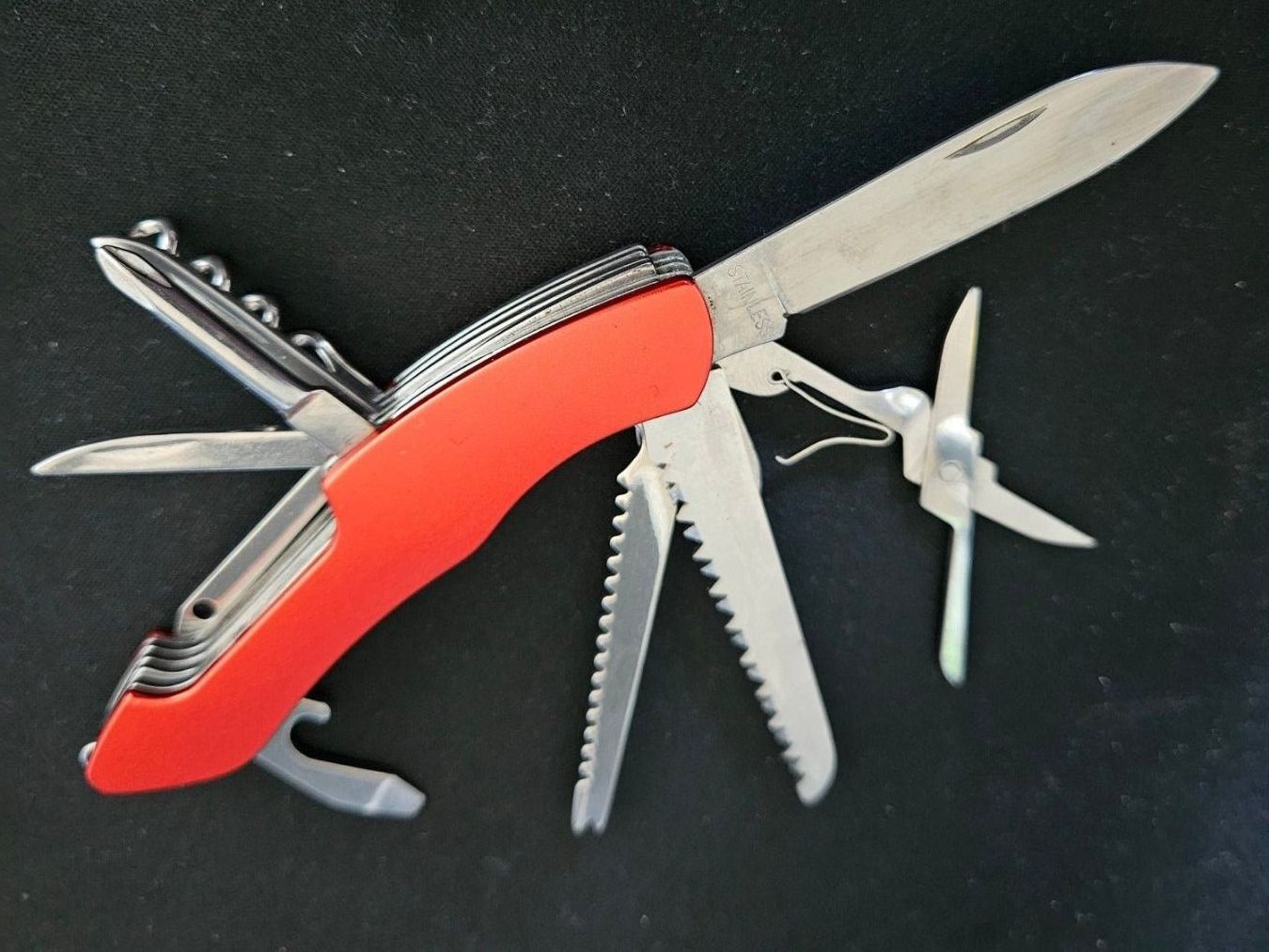 Coltelli tascabile: Taschenmesser Fisherman orange – Usato da Bern venduto da Respirit 5
