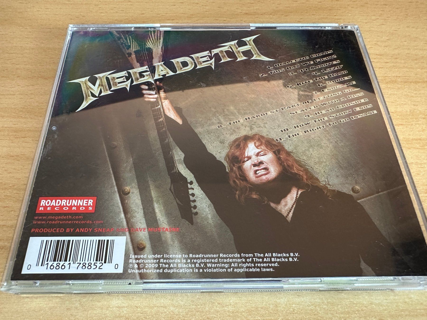 CD: Megadeth – Endgame – Usato da Rikon im Tösstal venduto da Alpenmutz 1
