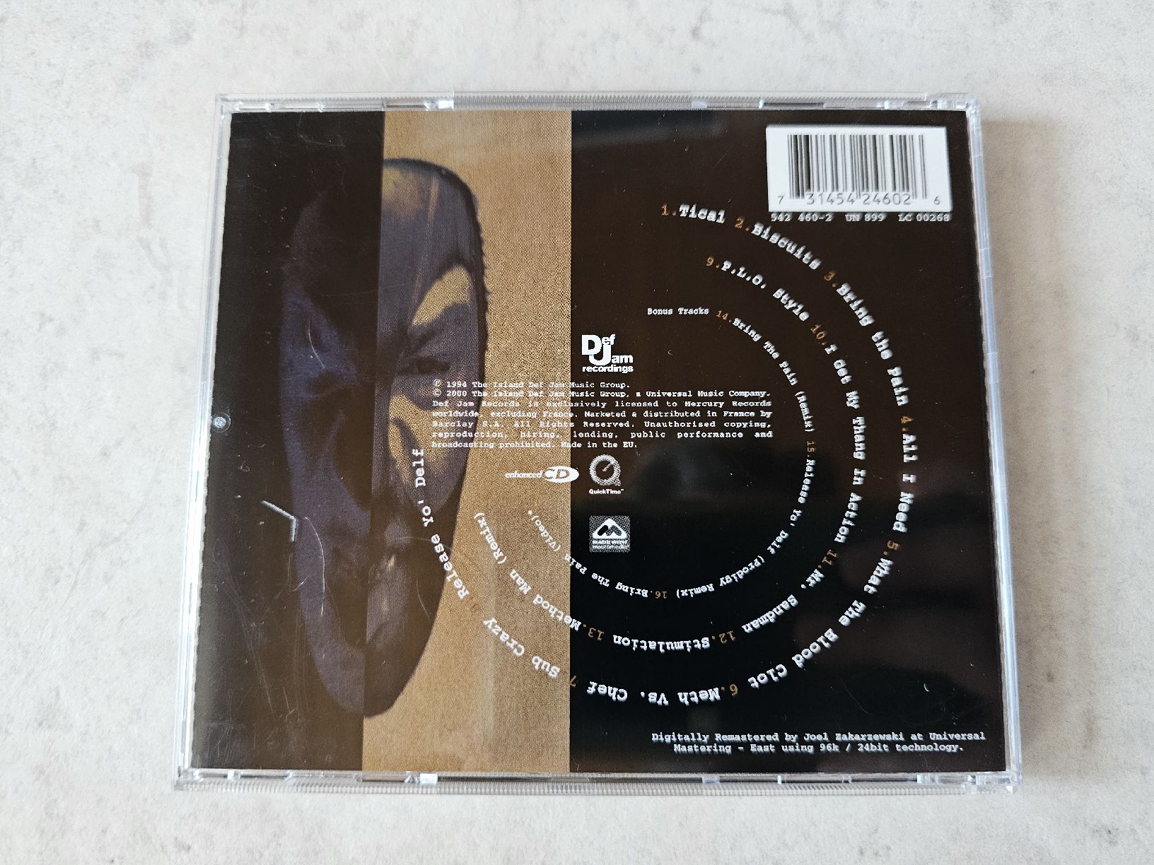 CDs: Method Man  -  Tical – Gebraucht aus Schneisingen von backstore24 1
