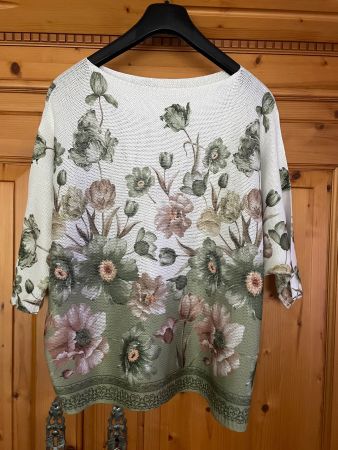LEICHTER SOMMER PULLOVER - NEU - EINHEITSGRÖSSE