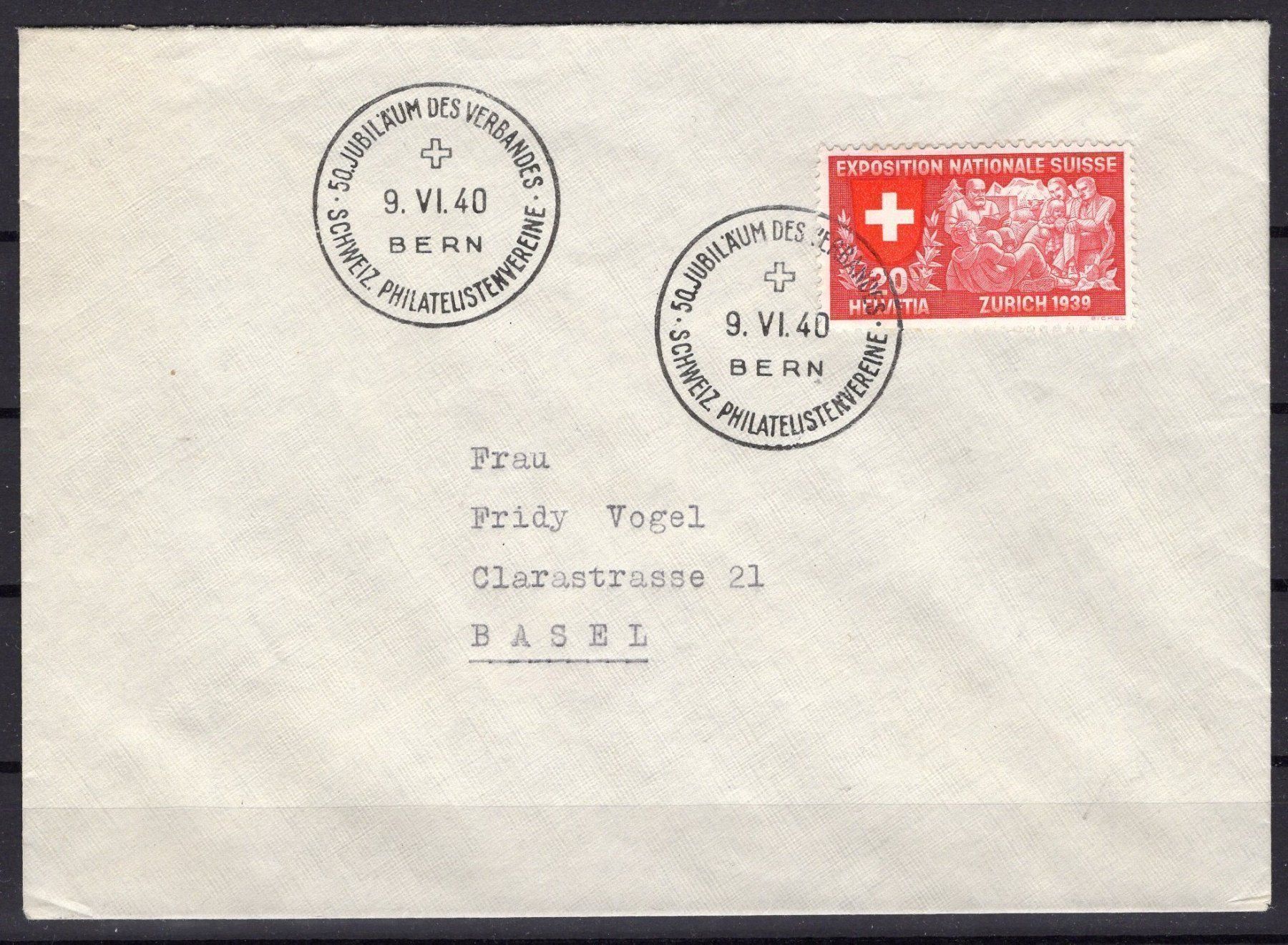 Tutti i francobolli: R1902  /  Exposition nationale 1939 – Nuovo (secondo la descrizione) da Ste-Croix venduto da MONT-TAGNAC