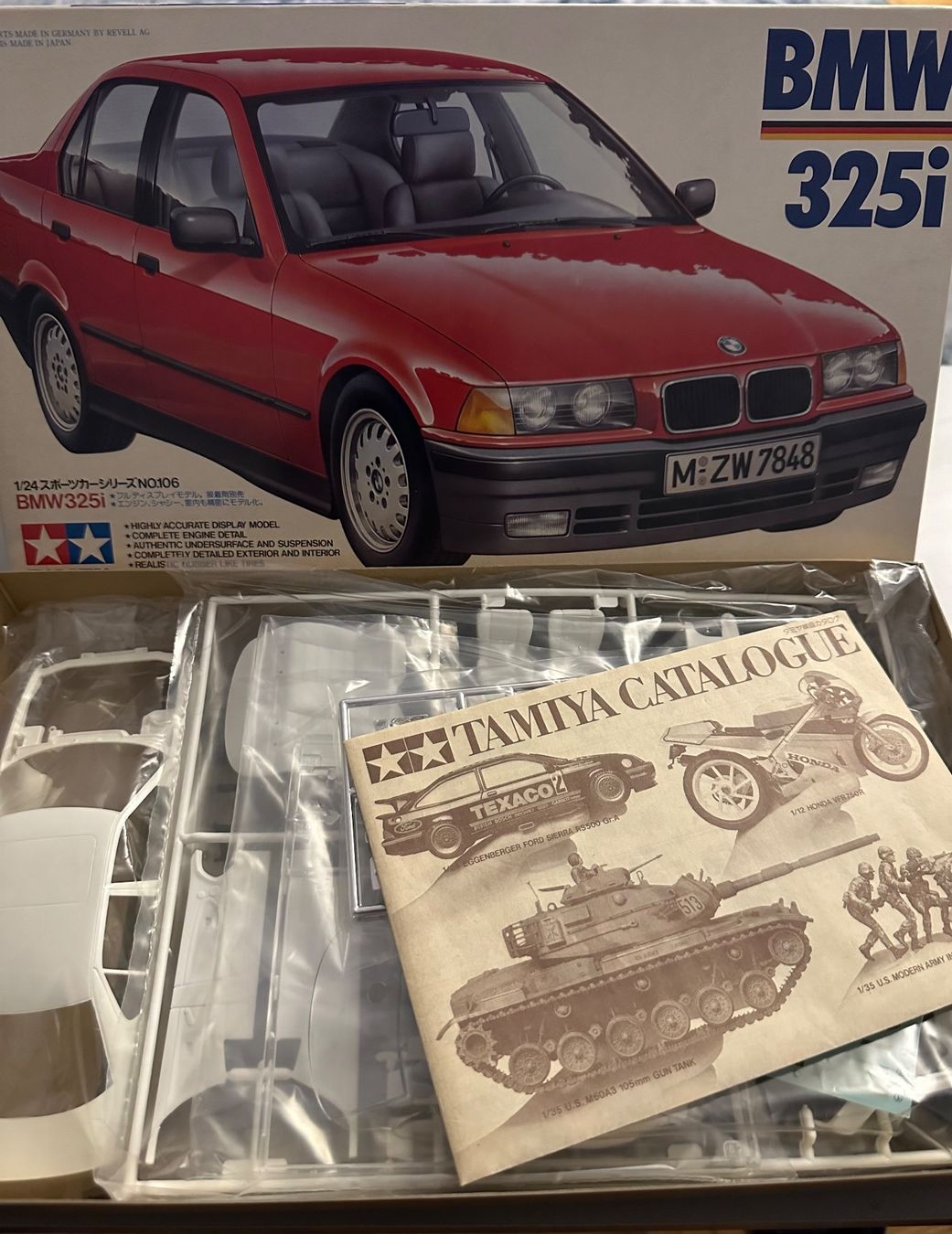 Modellini d'auto: BMW 325i - 1:24 Modelbausatz von Tamiya – Nuovo e nell'imballaggio originale da Schlieren venduto da Selected_Model_Cars 1