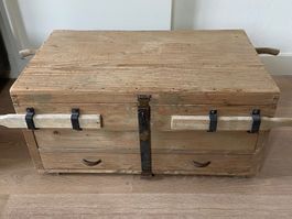 Tragbare Werkzeugkiste Holz 93 x 53 x 47 cm