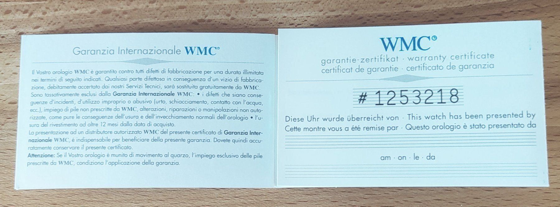 Uhren: WMC Quarzuhr ESCO, ungetragen – Neu und originalverpackt aus Oberwil BL von NTS-TopShop 5