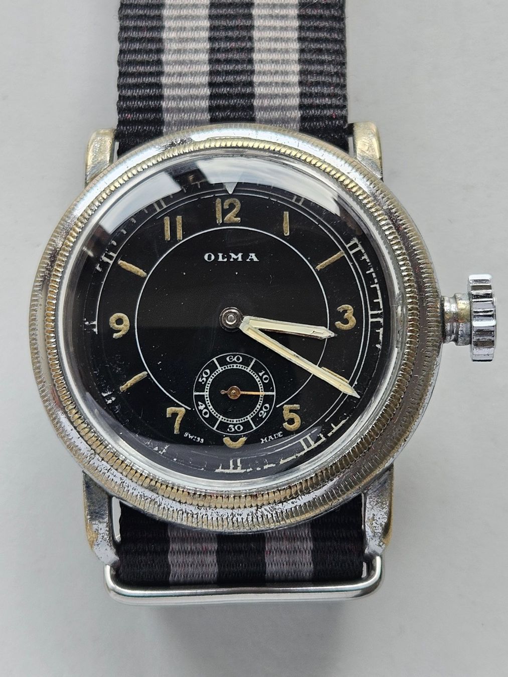 Orologi: 180 Olma Military Pilotenuhr – Usato da Berikon venduto da mmm21
