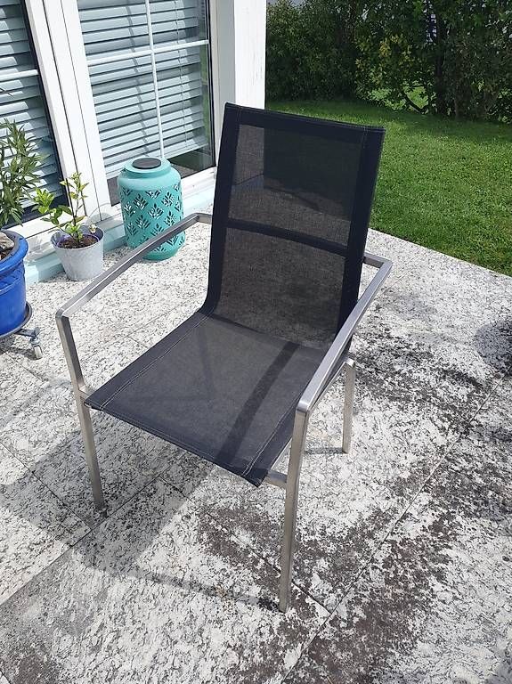Chaises: Robuste Gartenstühle, 6 Stück – D'occasion à Widnau par El_Capitan5 1