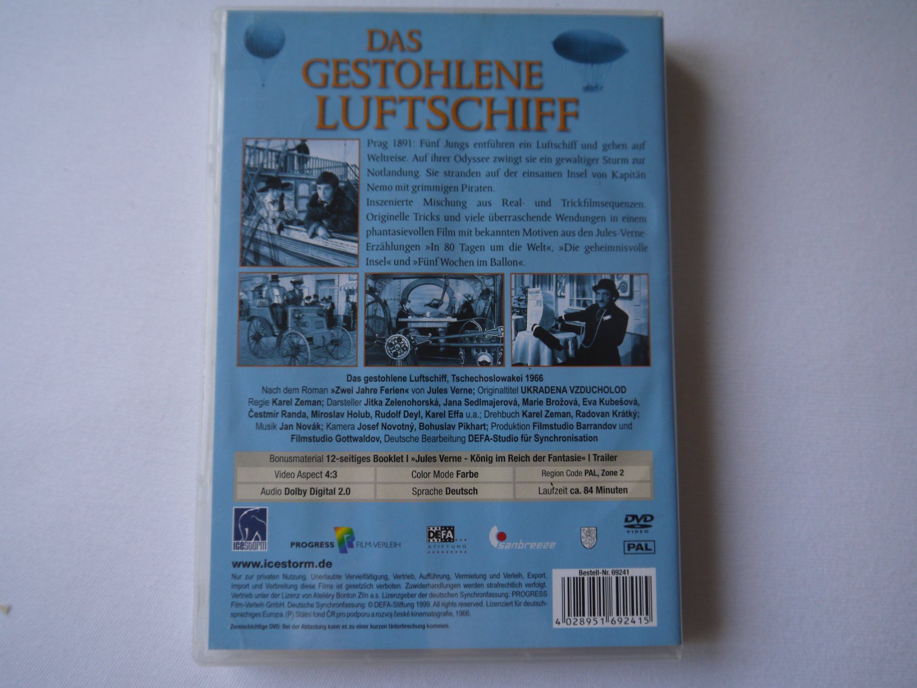 Tutti i DVDs: DAS GESTOHLENE LUFTSCHIFF(1967) – Usato da Hagendorn venduto da Blaf 1