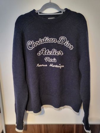 Christian Dior Sweater L Blau