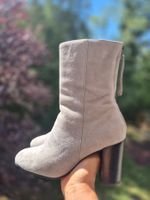 HÖGL STIEFEL ECHT LEDER SCHUHE 5,5 38,5 STIEFELETTEN BOOTS