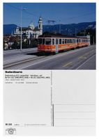 Solothurn Rötibrücke St.Ursen Kathedrale Bahn ASm Be 4/4 102
