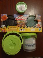 1 Play-Doh Wheels, 1 Eimer P-D grün, 2 Eimer Knete Neu OVP