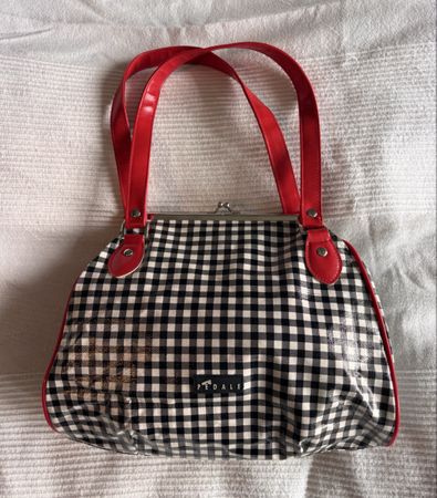 Vichy Clipbag von Pedale, geräumige Handtasche 