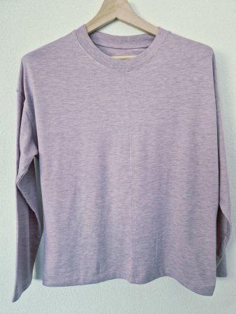 s. Oliver Langarmshirt Shirt Pullover rosa glitzer Gr. L