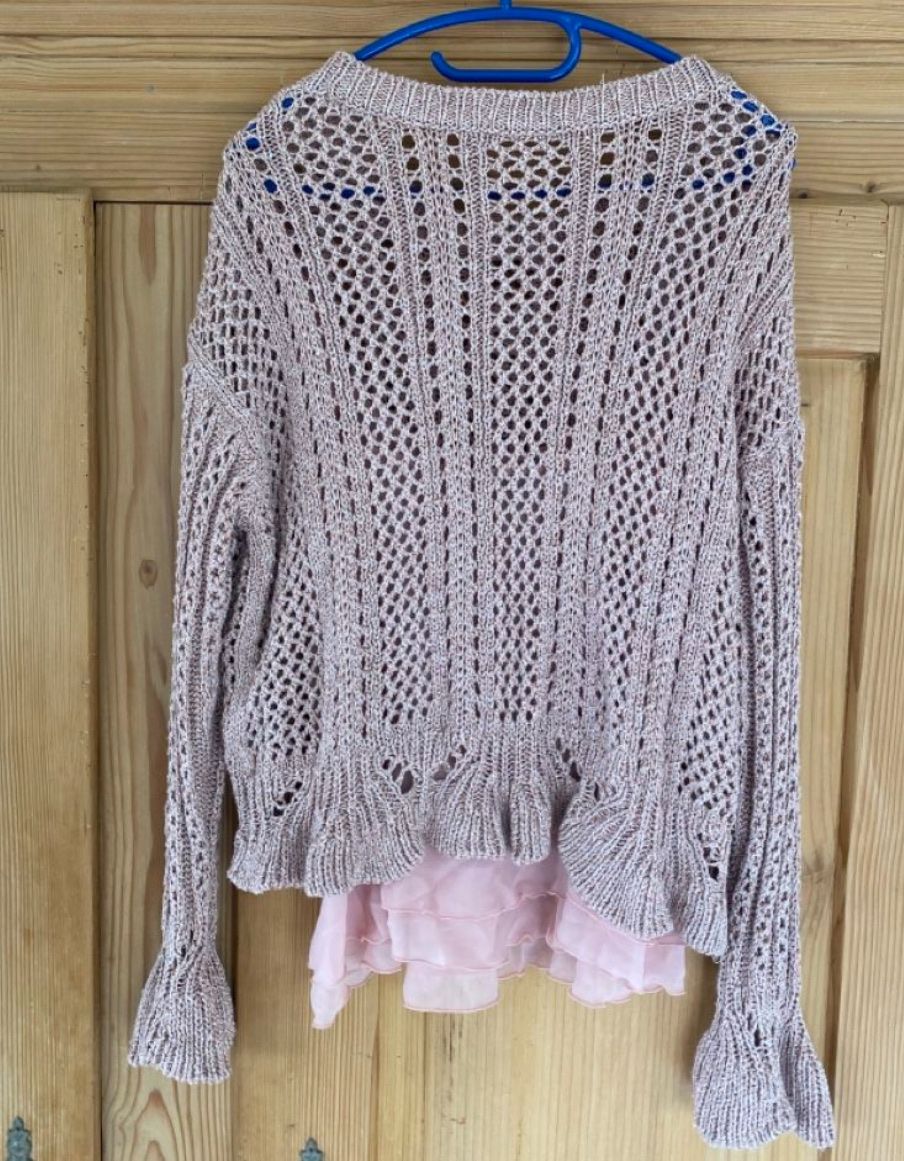 Twinset Maglioni & Felpe: Leichter Strickpullover mit Top – TWINSET Gr. M – Nuovo (secondo la descrizione) da Würenlos venduto da Style_lounge 1