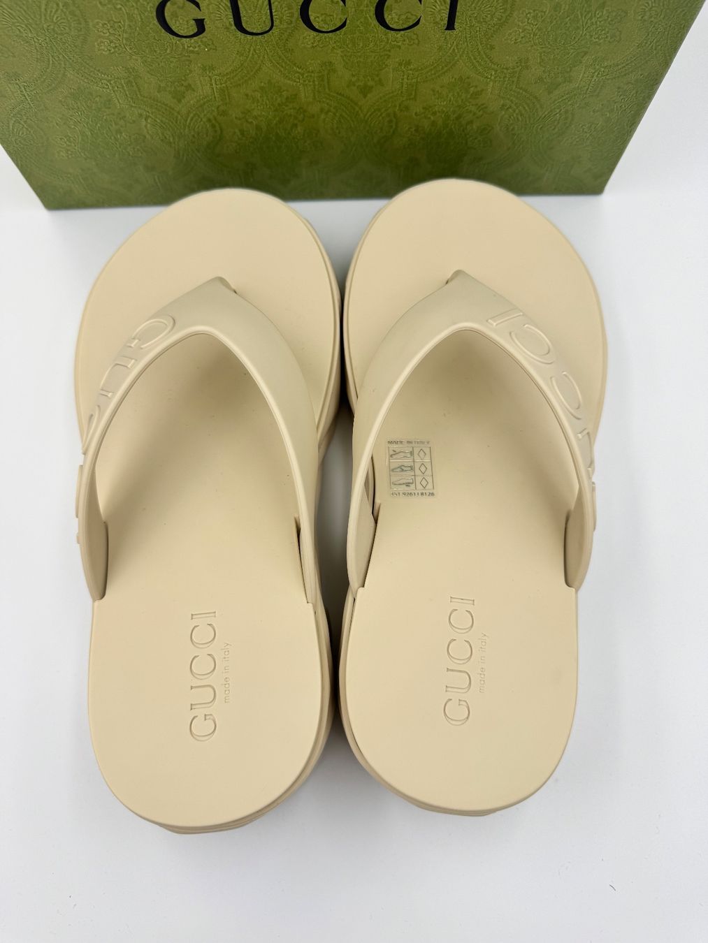 Gucci Scarpe da donna: Gucci Flip Flop Grösse 37 – Nuovo e nell'imballaggio originale da Wiedlisbach venduto da Sistershop 1