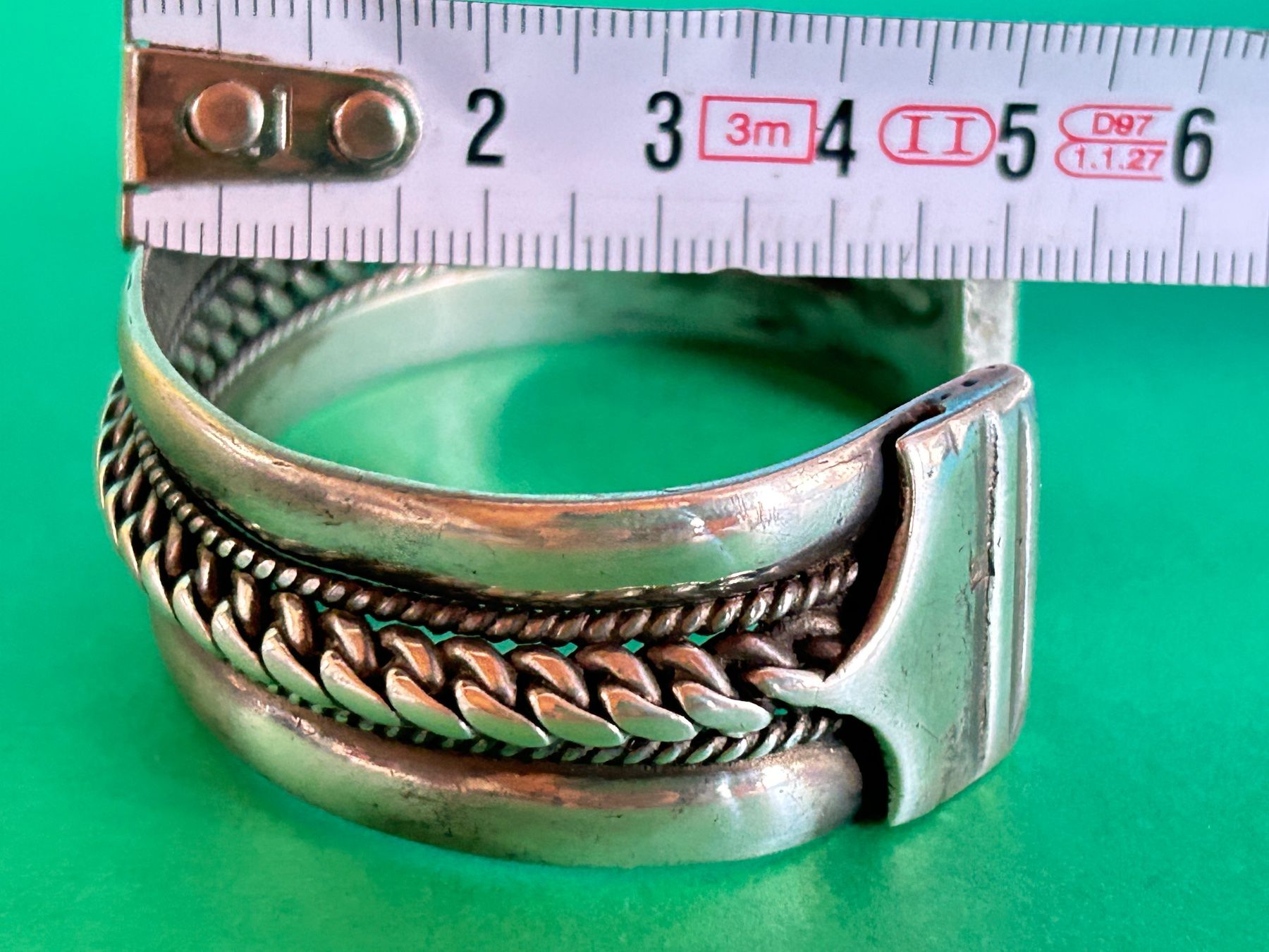 Bracciali & Braccialetti: Silber Armspange massiv, Vintage – Usato da Laufen venduto da belleskulptur 8