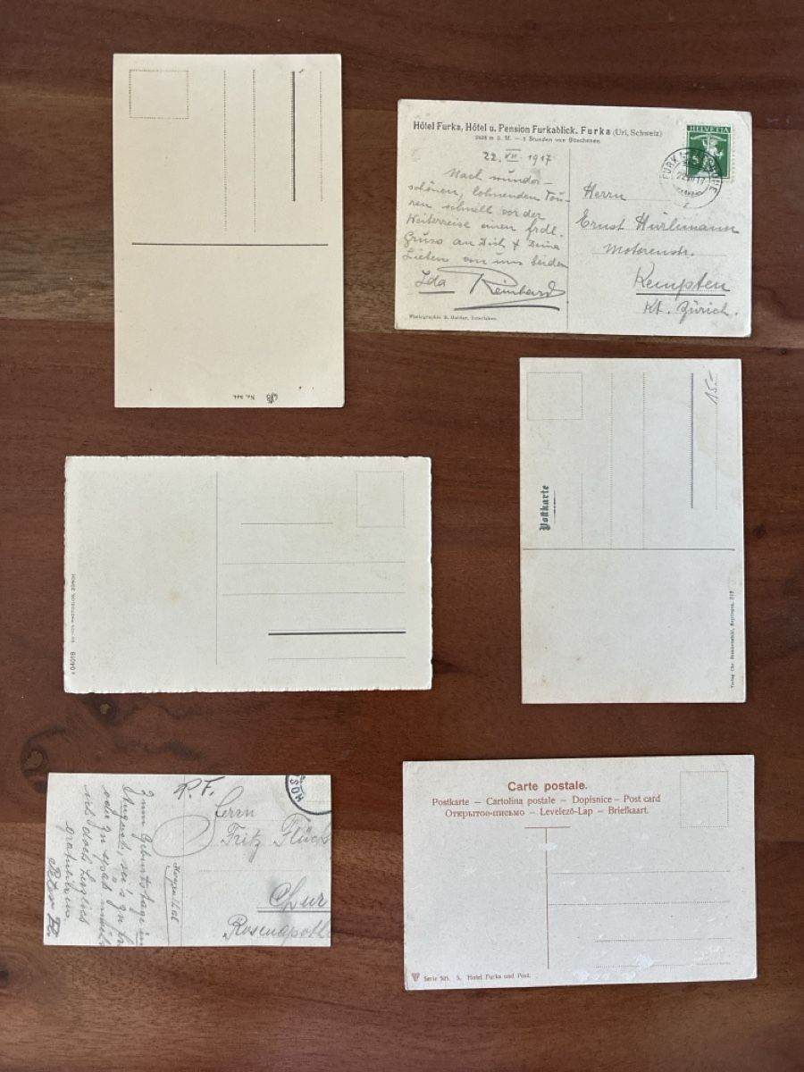 Cartes postales: 5 Ansichtskarten Schweiz Furkapost BE – D'occasion à Oftringen par Cla.vD.74 1