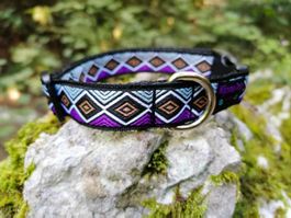 Hundehalsband 2cm "Sambo" handgemacht