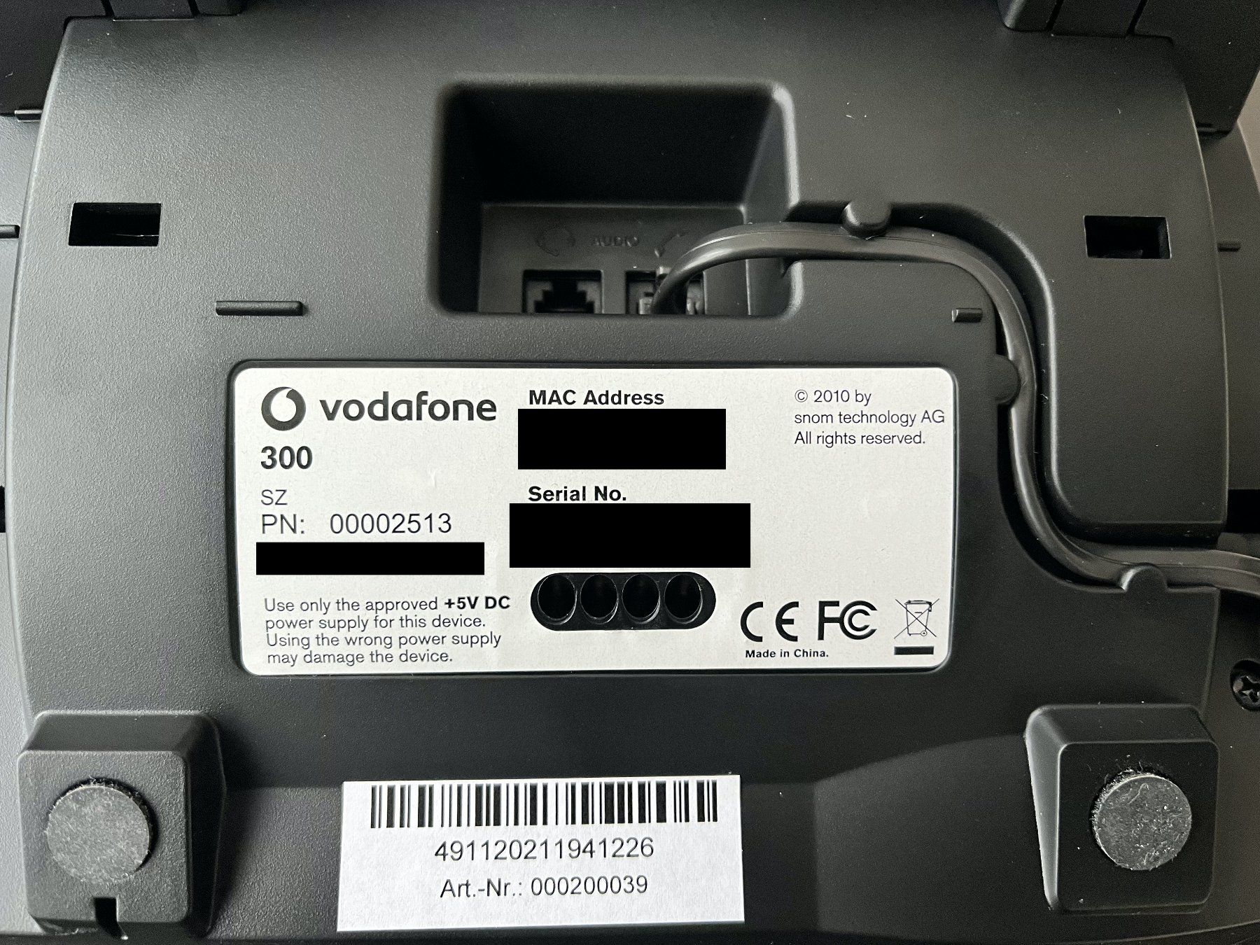 Snom Telefoni: SNOM 300 VoIP Telefon – Usato da Horgen venduto da ric_9fzc 1