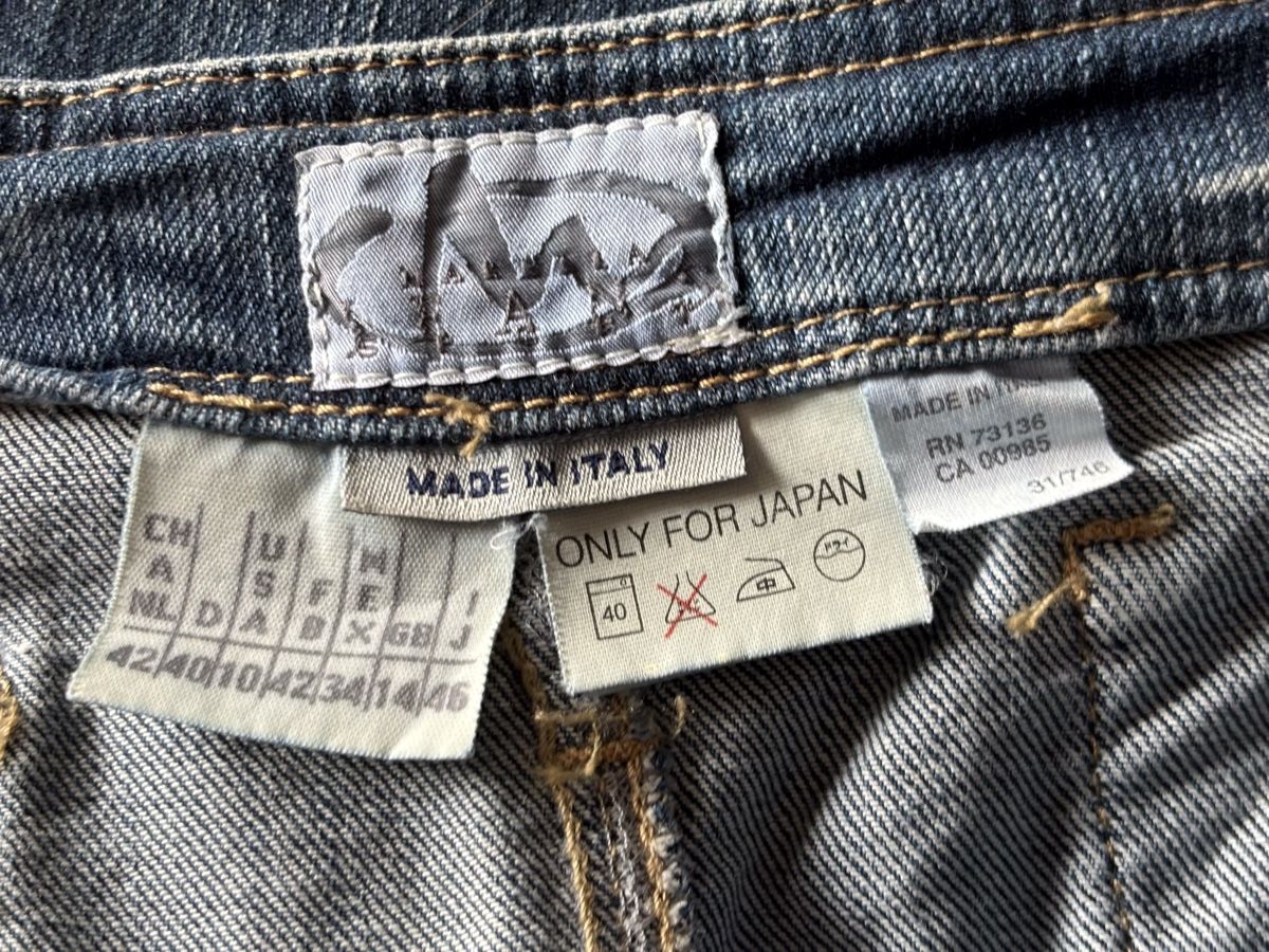 Marella Gonne: Jupe en jeans Marella, Taille 42 – Nuovo (secondo la descrizione) da Dotzigen venduto da SecondHandGems 5