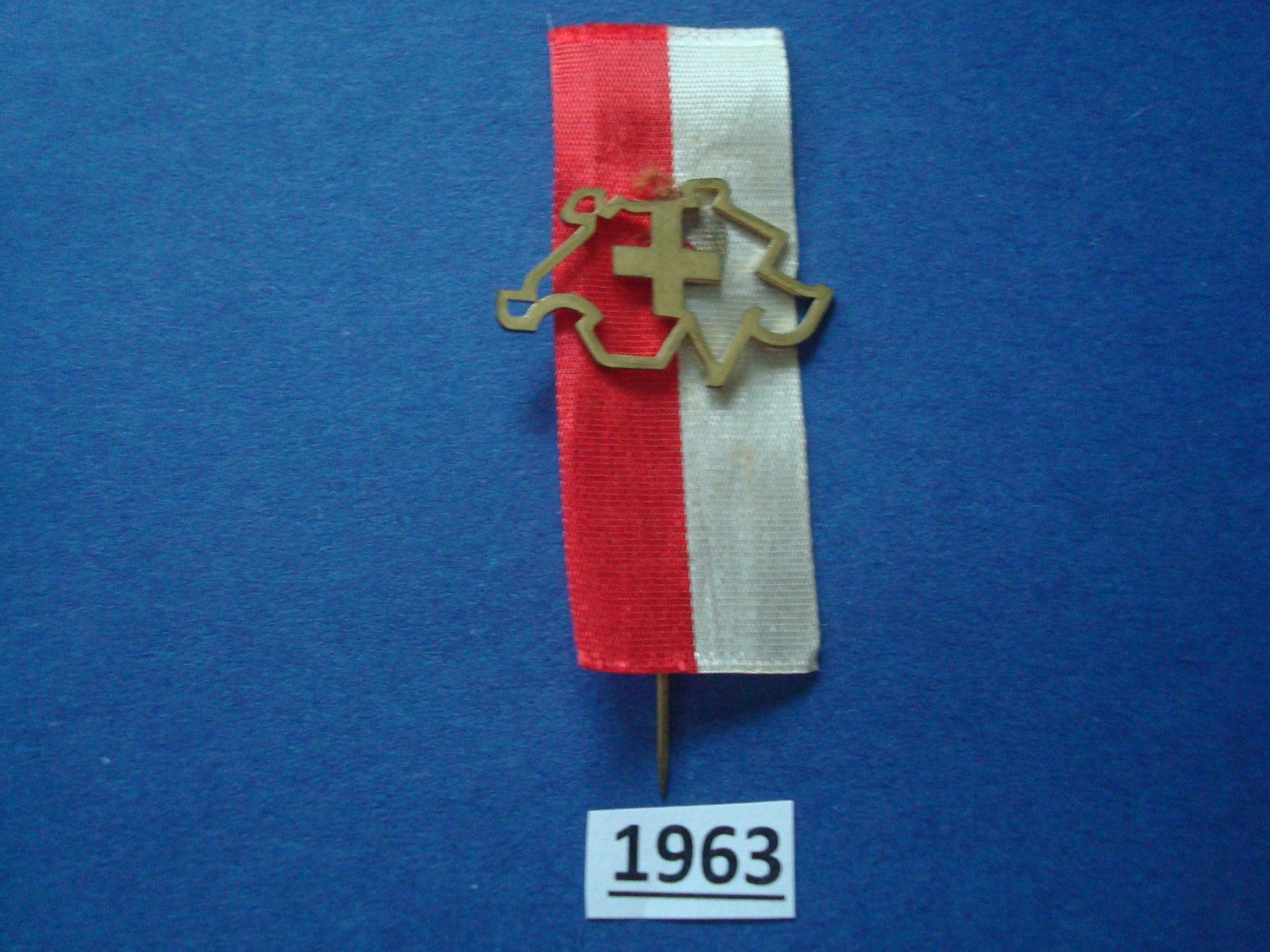Placchette & Badge: Abzeichen 1. August 1963 – Usato da Riehen venduto da Baerewaegli