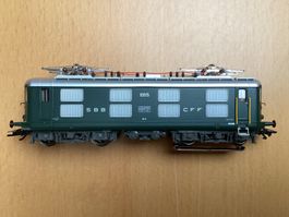 Märklin 39420 Spur H0 Digital MFX: SBB Re 4/4 l Pendelzuglok