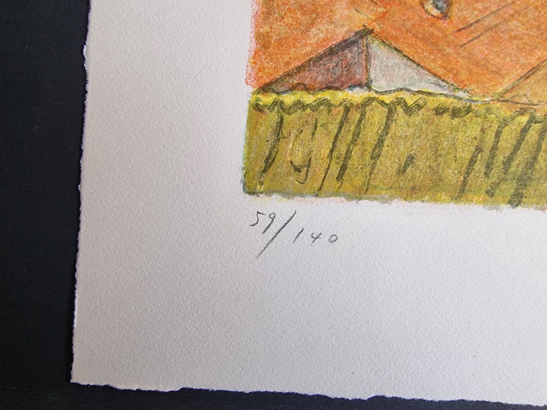 Grafiken & Lithographien: ADRIEN HOLY LITHOGRAPHIE SIGNIERT NUMMERIERT – Gebraucht aus Gersau von grafik-kunst 3