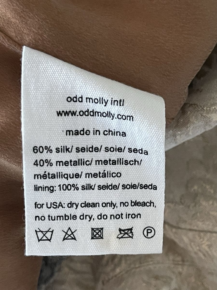 Odd Molly Cappotti: Odd Molly Mantel weiss Gr. 1 NEU – Nuovo (secondo la descrizione) da Dörflingen venduto da Benz63 8