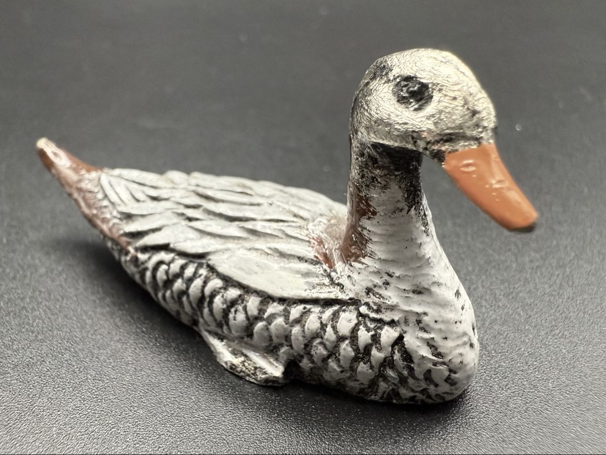 Statuette: Vintage dekorative Ente Statuette – Usato da Lamone venduto da LaCantinaMagica