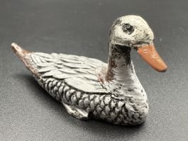 Vintage dekorative Ente Statuette